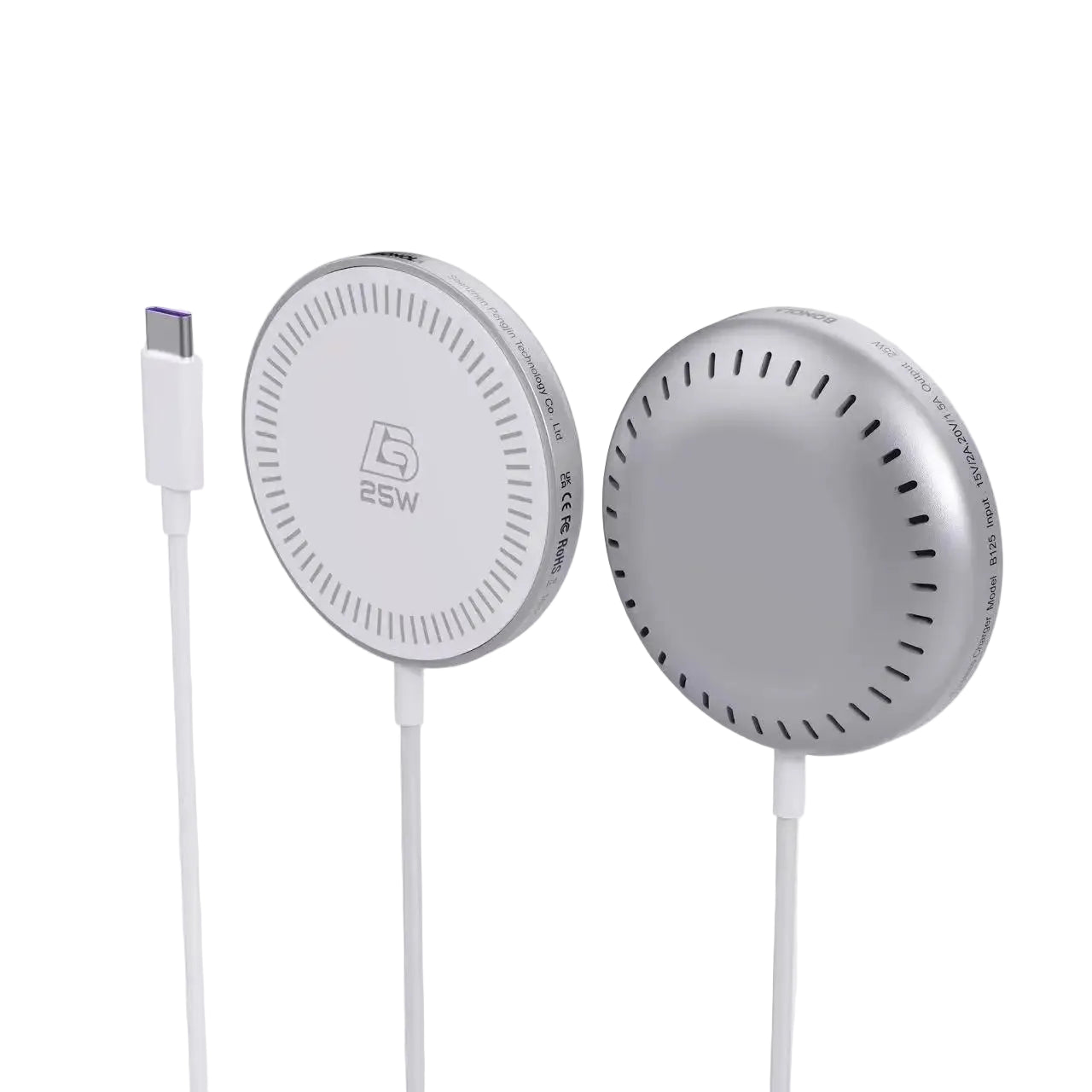 Magnetic Magsafe Qi2.2 25W Fast Charging Wireless Charger for Andriod & Apple iPhone 12, 13, 14, 15, 16, 17 , 17 Pro, 17 Pro Max Qi