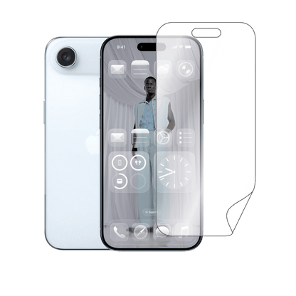 Lite TPU HD Hydrogel Film Protector & Screen Protector for Apple Iphone X, XS, XR, 11, 12, 13, 14, 15, 16 &; 17, E, Air, Plus, Pro, Pro Max