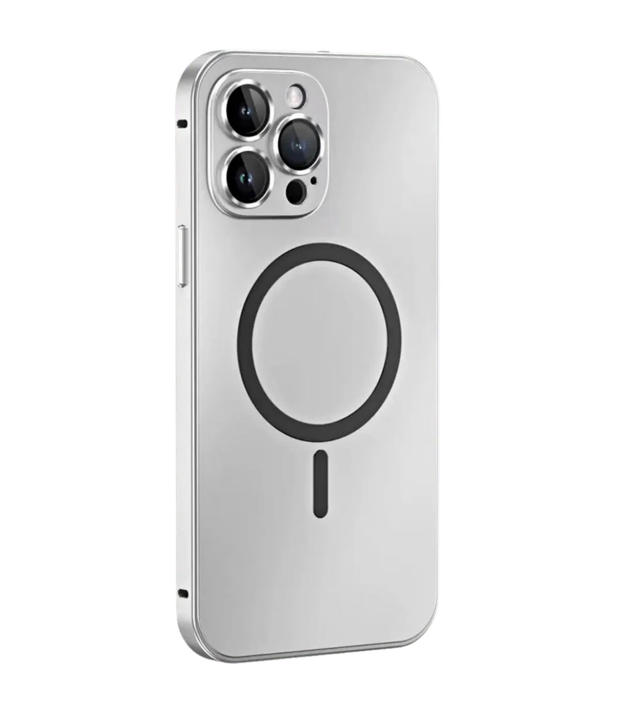 Edge Snap Aluminium Metal Frame Magnetic Magsafe Case For iPhone 12 13 14 15 16 17 Air, Pro, Pro Max