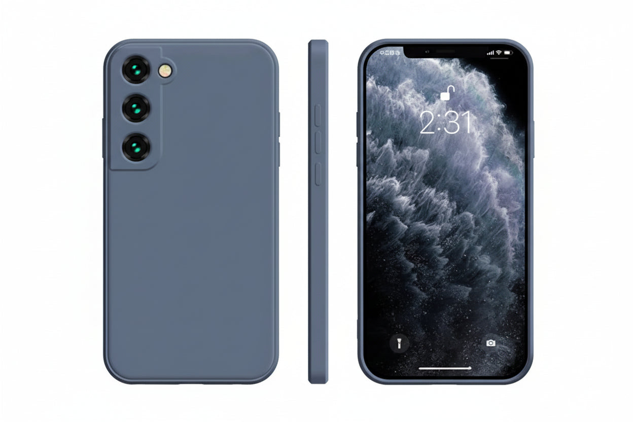 Liquid Silicone Case for Samsung S25 S24 Galaxy S20 S21 S22 S23 FE Plus Note 10 20 A52 A31 A41 A71 A51 A72 A70 A50