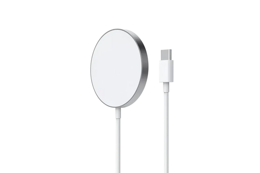15w Qi2 USB-C Fast Charger, Magnetic Wireless Charging Cable for Apple iPhone X, XR, XS, 11, 12, 13,  14, 15, 16, 17 Air, Plus, Pro, Pro Max