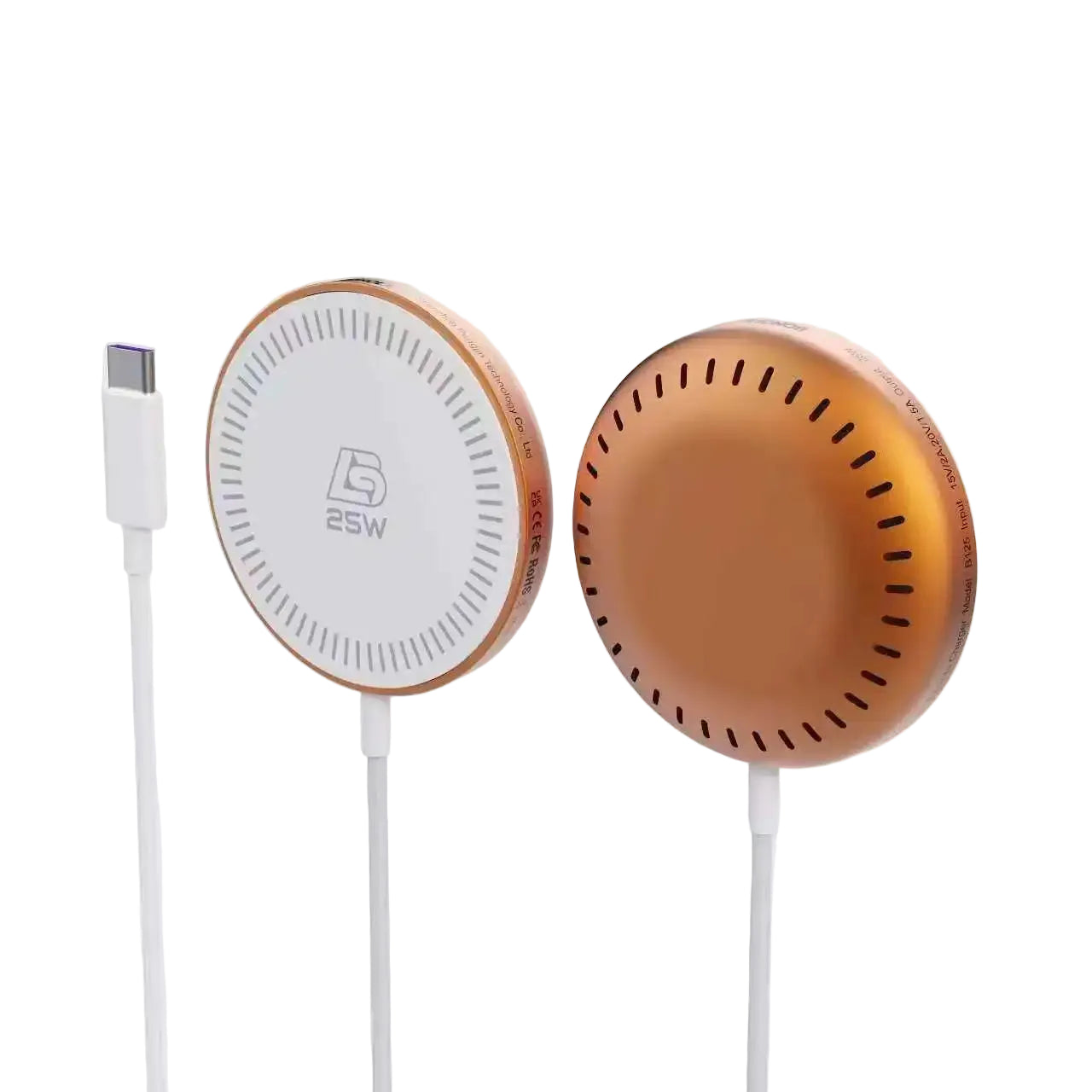 Magnetic Magsafe Qi2.2 25W Fast Charging Wireless Charger for Andriod & Apple iPhone 12, 13, 14, 15, 16, 17 , 17 Pro, 17 Pro Max Qi