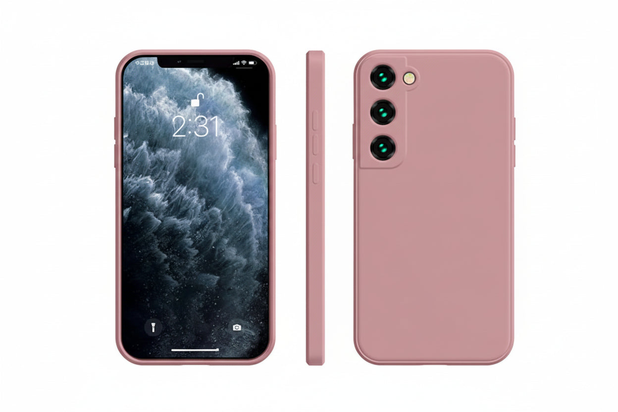 Liquid Silicone Case for Samsung S25 S24 Galaxy S20 S21 S22 S23 FE Plus Note 10 20 A52 A31 A41 A71 A51 A72 A70 A50