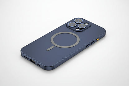 Edge Snap Aluminium Metal Frame Magnetic Magsafe Case For iPhone 12 13 14 15 16 17 Air, Pro, Pro Max