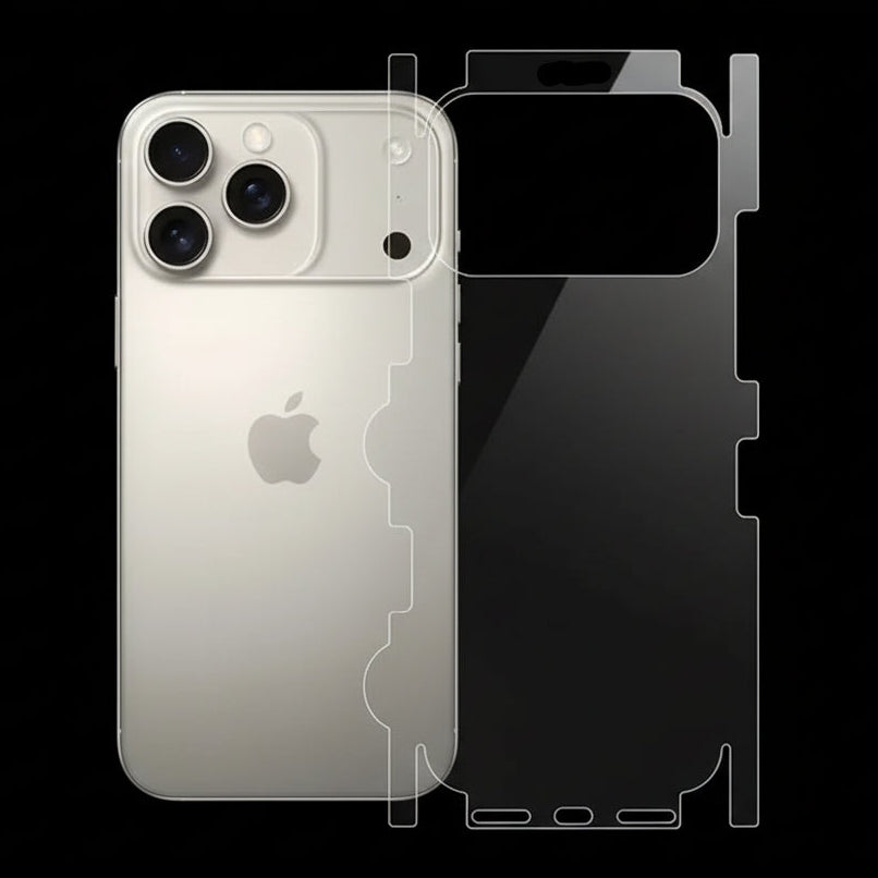 Full Back MATTE TPU Hydrogel Film Protector for Apple Iphone 17, Air, Pro, Pro Max