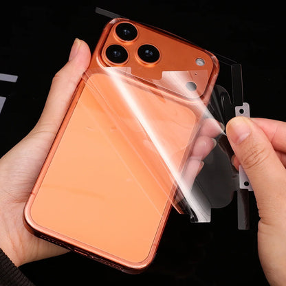 Full Back CLEAR TPU Hydrogel Film Protector for Apple Iphone 16 & 17, Pro, Pro Max