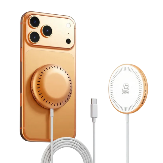 Magnetic Magsafe Qi2.2 25W Fast Charging Wireless Charger for Andriod & Apple iPhone 12, 13, 14, 15, 16, 17 , 17 Pro, 17 Pro Max Qi