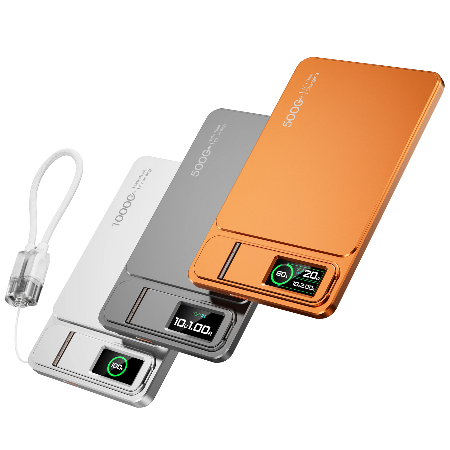 Pro Series 5000-10000mAh Slim Power Bank For MagSafe Apple IPhone 20W Fast Charge