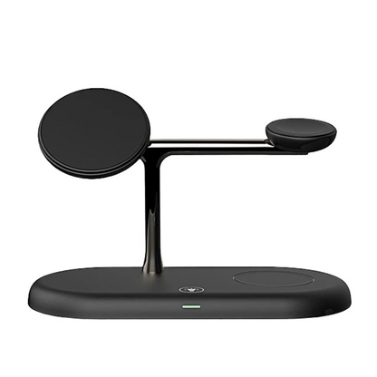 Ultra Wireless Fast Charging Dock/Stand, 3in1 For Samsung Galaxy & Watch, Apple Watch, Airpods & iPhone 12 13 14 15 16 17