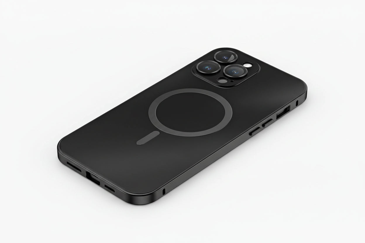 Edge Snap Aluminium Metal Frame Magnetic Magsafe Case For iPhone 12 13 14 15 16 17 Air, Pro, Pro Max