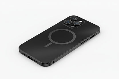 Edge Snap Aluminium Metal Frame Magnetic Magsafe Case For iPhone 12 13 14 15 16 17 Air, Pro, Pro Max