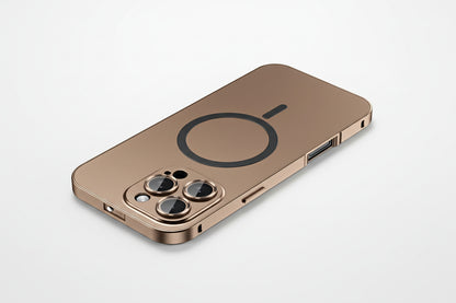 Edge Snap Aluminium Metal Frame Magnetic Magsafe Case For iPhone 12 13 14 15 16 17 Air, Pro, Pro Max